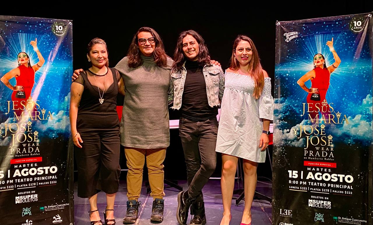 La Compañía de Teatro Talavera Cabaret presenta la obra titulada: "Jesús, María y José José… wear Prada".