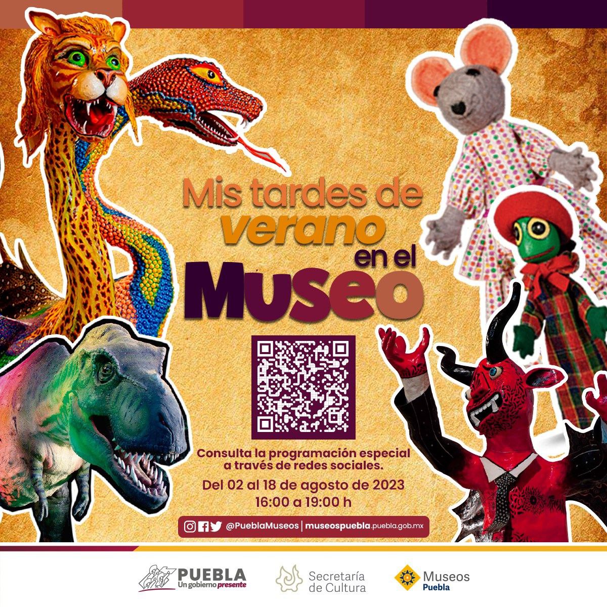 El programa “Mis tardes de verano en el museo” se llevará a cabo del 02 al 18 de agosto, de 16:00 a 19:00 horas ·        