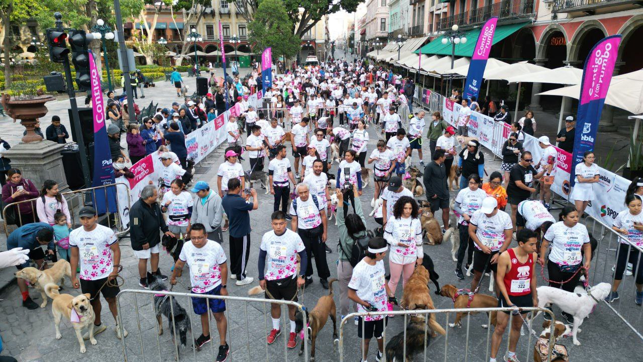 PRIMERA CARRERA "CONTIGO Y TUS PERRITOS” REUNIÓ A CERCA DE 500 COMPETIDORES