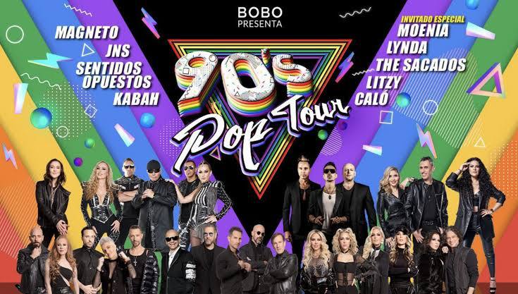Viaje al pasado musical: 90s Pop Tour llega a Puebla