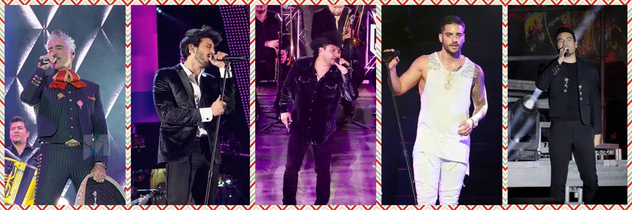 Julión Álvarez, Maluma, Alejandro Fernández, Sebastián Yatra y muchos más en la Feria de Puebla.