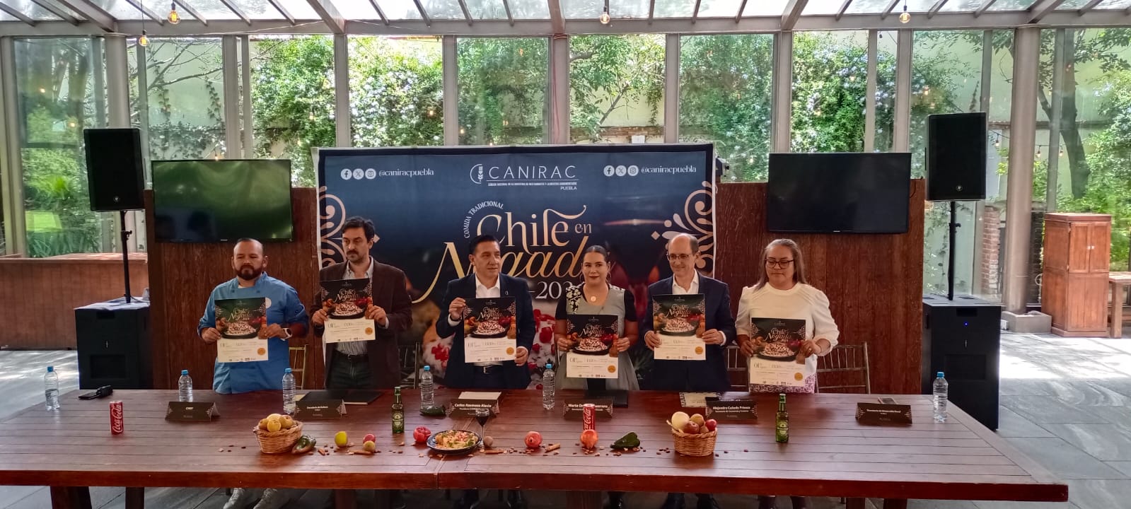 CANIRAC anuncia el inicio de la temporada de Chiles en Nogada 2024