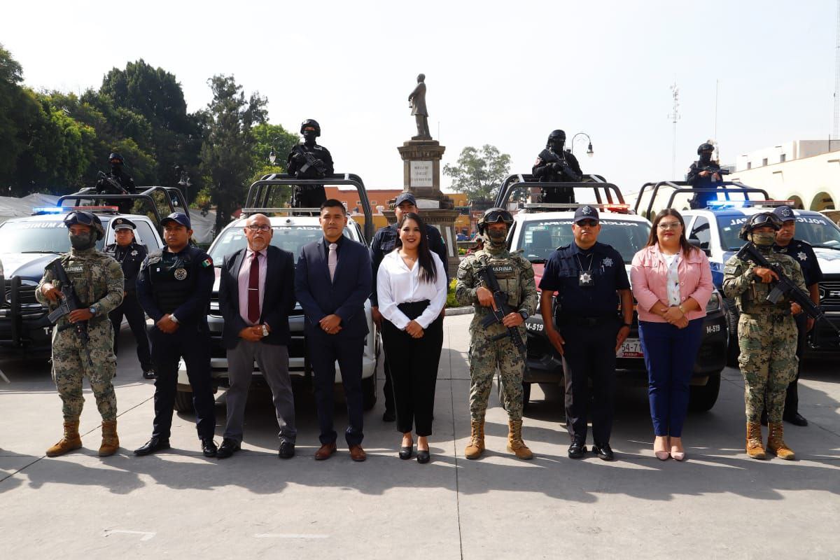 Marina en coordinación con Policía de San Pedro Cholula, reforzarán seguridad